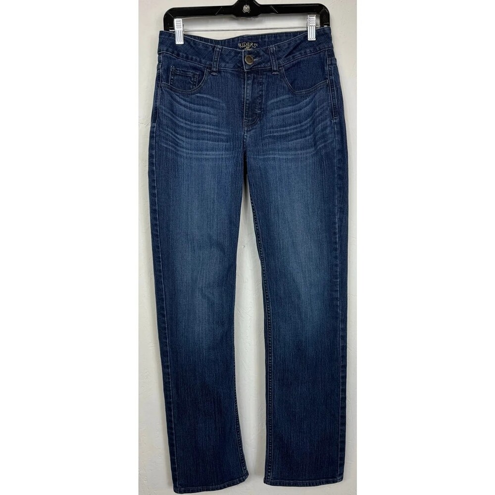 Riders Blue Straight Cut Jeans Women's Size 6